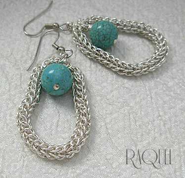 images/turquoise in persian frame silver earrings.jpg